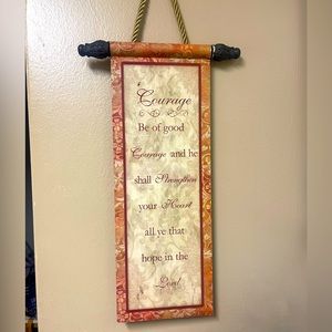 Courage and Serenity Kitchen Decor